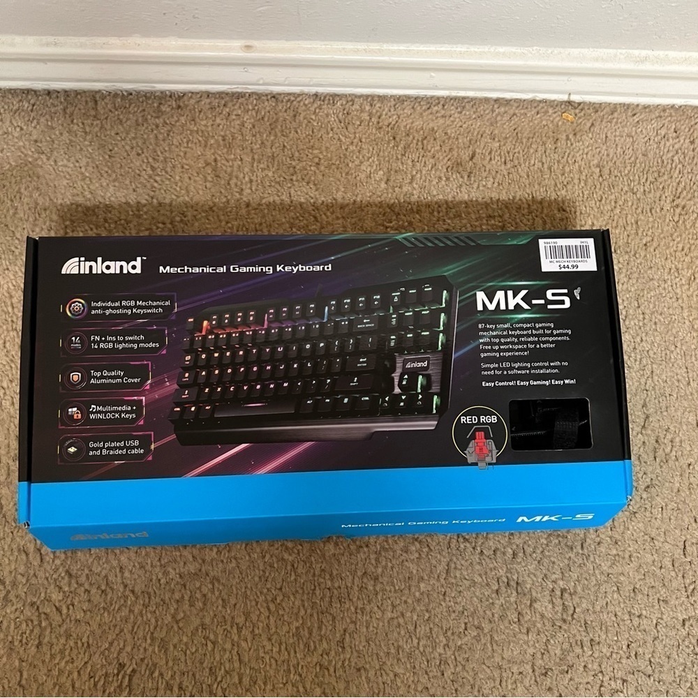 Inland Mechanic 87-key Gaming Keyboard MK-5